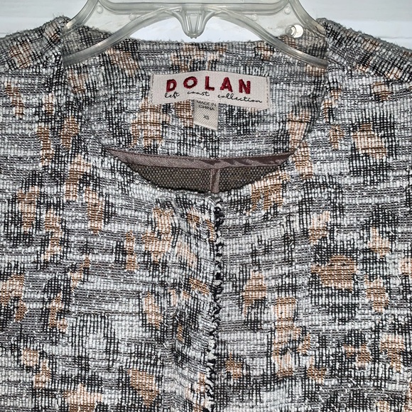 Anthropologie Dolan Leopard Tweed Longline Jacket - Picture 4 of 16